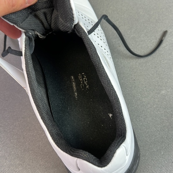 Porsche design white leather weight lifting shoes. Worn but good condition. - Picture 10 of 10